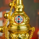 HTISOK Orthodox Church Incense Christian Hanging Incense Burner with Chain Mass Prayer Easter Orthodox Church Incense Burner - Image 4