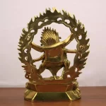 Copper Six-armed Maha Gala Daiheitian God of Fortune Statue Buddha Statue Offering Ornaments - Image 2