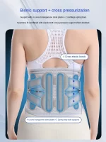 Back Brace Support Belt-Lumbar for Back Pain,Sciatica,Scoliosis,Herniated Disc Adjustable Straps-Lower with 3 Pads for Men&Women - Image 2