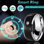 NFC Smart Finger Ring Intelligent Wear Connect Android Phone Equipment Rings Fashion Multifunctional Waterproof NFC Finger Ring - Image 3