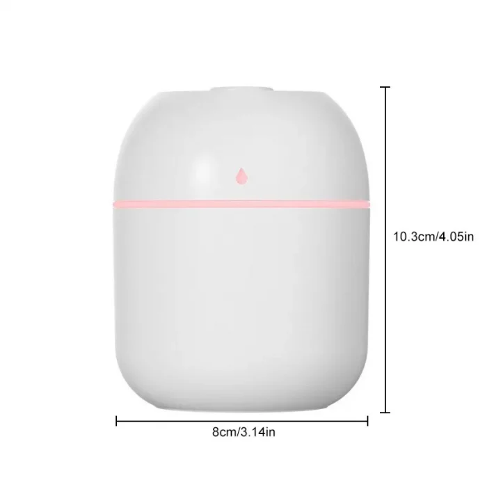 Portable Water Drop Humidifier USB Desktop Indoor Air Atomization Humidifier Household Mute Large Spray Humidifier - Image 7