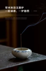 Plant Ash Incense Holder Incense Smoke Waterfall Incense Burners Stand For Incense Consecrate Censer Indoor Accessories Craft