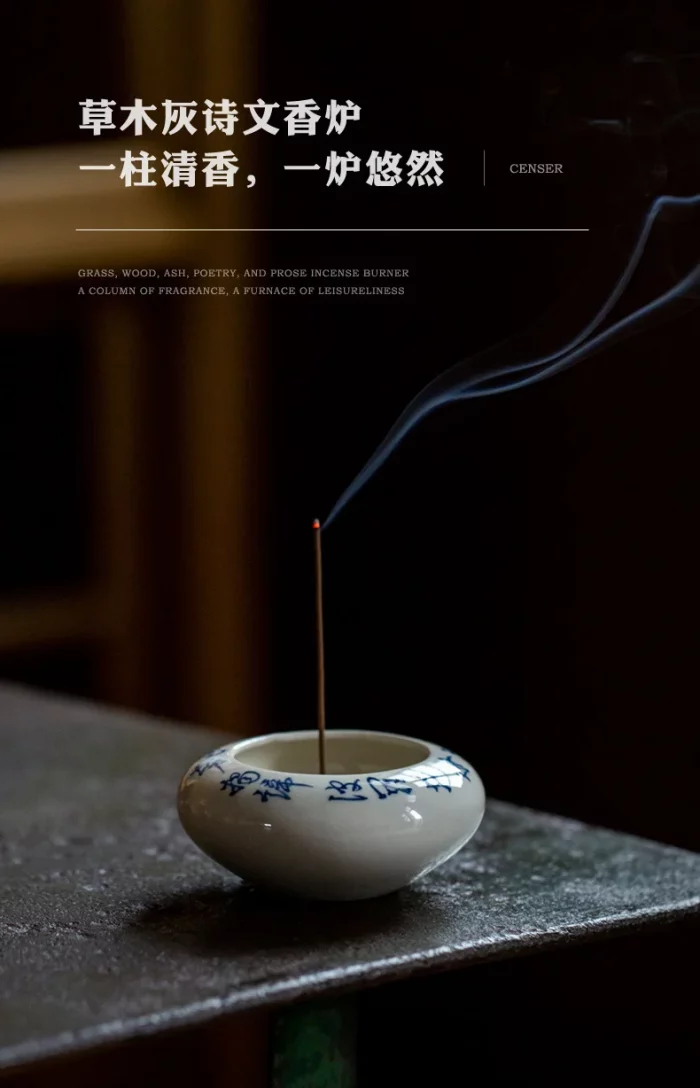 Plant Ash Incense Holder Incense Smoke Waterfall Incense Burners Stand For Incense Consecrate Censer Indoor Accessories Craft - Image 1