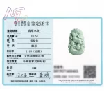 Green Myanmar Jadeite Chinese Zodiac Pendant Designer Real Jade Charm Gemstone Talismans Carved Amulet Necklace Luxury - Image 6