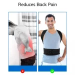 Back Brace Posture Corrector for Women & Men,Back Straightener, Scoliosis and Hunchback Correction,Adjustable Posture Trainer - Image 5