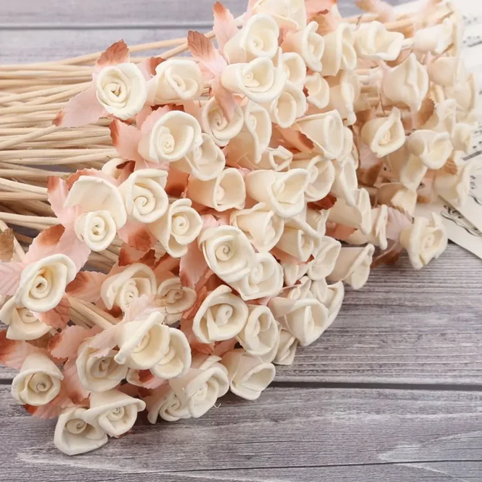 Air Freshener Aroma Oil Aroma Oil Diffuser Artificial Flower Aromatherapy Rattan Aromatherapy Flower Diffuser - Image 5