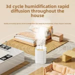 1.8L Ultrasonic Humidifier 3-in-1 Night Light Aromatherapy Diffuser Dual Filter Auto Shut-Off Ultra Quiet Baby Office Car Home - Image 7
