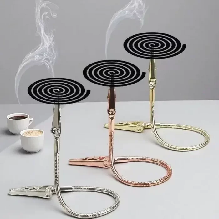 Fragrance Diffuser Incense Clip Zen Hose Candle Holder Universal Crocodile Clip for Mosquito Coil Holder Home Decor orientale - Image 1