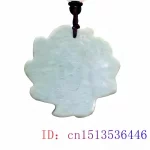Green Natural Real Jade Nine tailed Fox Pendant Necklace Fashion Accessories Gemstones Chinese Talismans Carved Jewelry - Image 4