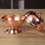 Multifunctional Hanging Incense Burner Red Copper Engraved Stupa Aromatherapy Stove Meditation Smoke Furnace Altars Decorative - Image 4