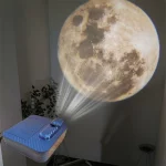 Aurora Moon Galaxy Projection Lamp Creative Atmosphere Night Light Ground Projector Photo Lamp for Birthday Gift - Image 2