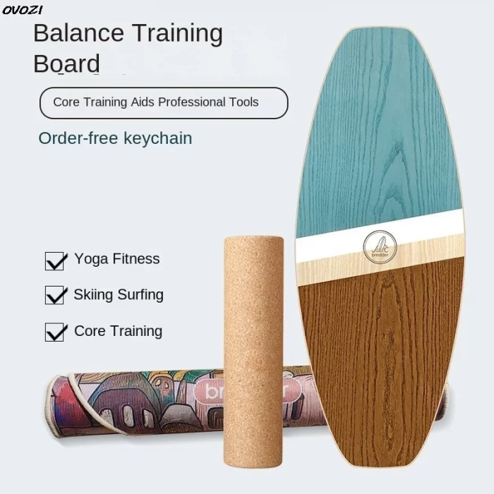 OVOZI Balance Board Adult Full Birch Board Surfboard Snowboard Yoga Fitness Core Training Adult Board Hot New - Image 4