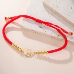 Lucktune Manipura Pendant Bracelet Stainless Steel Yogo Symbol Women's Hand Bracelets Gold Color Amulet Jewelry Spiritual Gifts