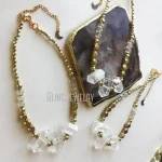 10pcs Triple Quartz Point African Bead Choker Clear Crystal Necklace Women Beach Boho Goth Halloween Aesthetic Jewelry Arcane - Image 3