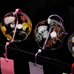 Japanese Style Cherry Blossom Wind Chimes Romantic Flower Blossom Small Wind Bells Decoration Home Glass Japan Styles Pendant - Image 4