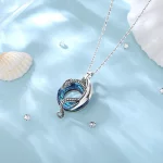 Eudora Real 925 Sterling Silver Dragon Neckalce for Women Luxury Austrian Crystal Cool Dragon Pendants Necklaces Trendy Jewelry - Image 4