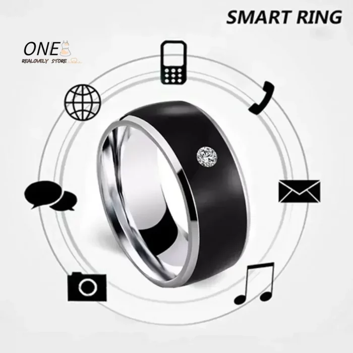 NFC Smart Finger Ring Intelligent Wear Connect Android Phone Equipment Rings Fashion Multifunctional Waterproof NFC Finger Ring - Image 2