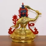 feng shui Copper Tibetan Tantric Manjushri Buddha Statue, Home Living Decor