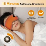 Infrared Heated Eye Smart Control Massager Timing Heating Eye Mask Reduce Dark Circles Eye Bags Type-C 3 Levels Washable - Image 5