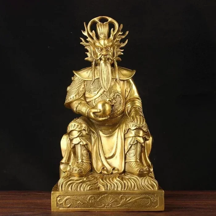 Feng Shui Offerings Buddha Copper Statue of The Dragon King East Sea Statue Home Living Crafts - Image 7