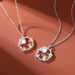 NEW European New S925 Sterling Silver Necklace AAA CZ Rabbit For Women Birthday Party Gift Jewelry - Image 6