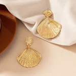 Beach Shell Vintage Women Drop Earrings Exaggerate Trend Fashion Personality Party Gifts Jewelry Exquisite Accessories RG0117 - Image 3