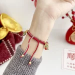 Lucky Blessing Adjustable Rope for Apple Watch Band 44/40/38/42mm 3 2 1 49Ultra Fortune Strap for iWatch 9 SE 8 7 6 5 4 41/45mm - Image 3