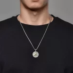 Eye of Horus Necklace Evil Eye Pendant Ancient Egypt Protection Necklace Jewelry Gift Men and Women Spiritual Amulets - Image 5