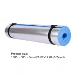 Waterproof Yoga Mat Aluminum Membrane Exercise Mat Thickened Camping Picnic Mat Portable Multifunction for Fitness Exercise - Image 6