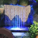 Creative Feng Shui Flowing Water Fountain Desktop Resin Rockery Landscape Waterfall Fountain Crafts with 7-Color Led Change - Image 6