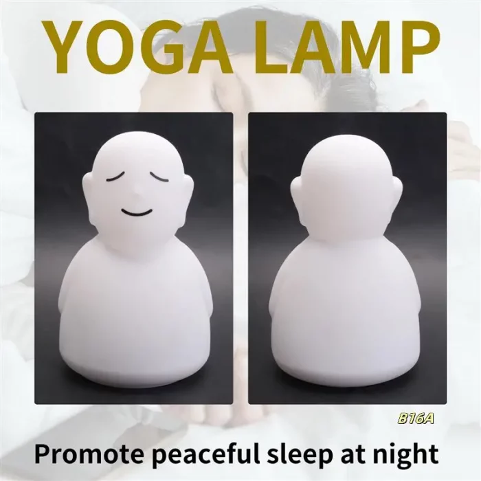 Breathing Buddha Guided Visual Meditation Tool Slow Your Breathing Calm Your Mind For Stress & Anxiety Relief Yoga Lamp - Image 6