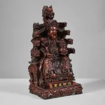 God of Fortune Ornaments Home Living Room Buddha Statue ,Inviting Wealth Into The Treasure Opening Sculptures - Image 4