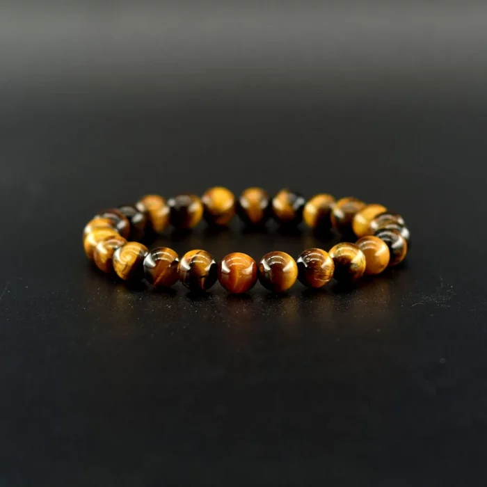 5A Natural Yellow Tiger Eye Bracelets Men Women Charm Beads Stone Jewelry Gain Wealth and Money Bangle One Dollar Item Pulsera - Image 7