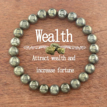 New Beginnings Lucky Bracelet Natural Stone Bracelet For Women Men Money Health Crystal Citrine Tiger Eye Bracelet Wholesale