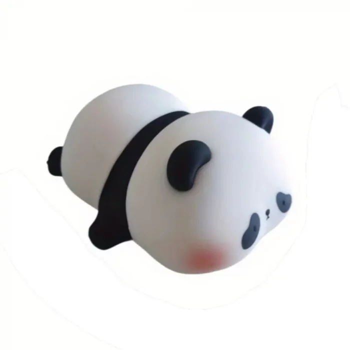 Touch Sensor Panda Pat Night Light Dimmable Soft LED Panda Lamp USB Charging Ambient Lighting Indoor Sensor Lamp - Image 5