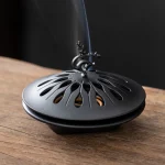 Backflow Incense Holder Retro Zinc Alloy Hollow Fragrance Censer Lucky Deer Incense Burner Home Decor Halloween Decorations - Image 6