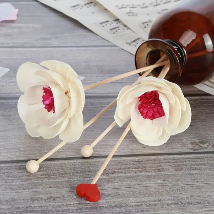 Air Freshener Aroma Oil Aroma Oil Diffuser Artificial Flower Aromatherapy Rattan Aromatherapy Flower Diffuser - Image 7