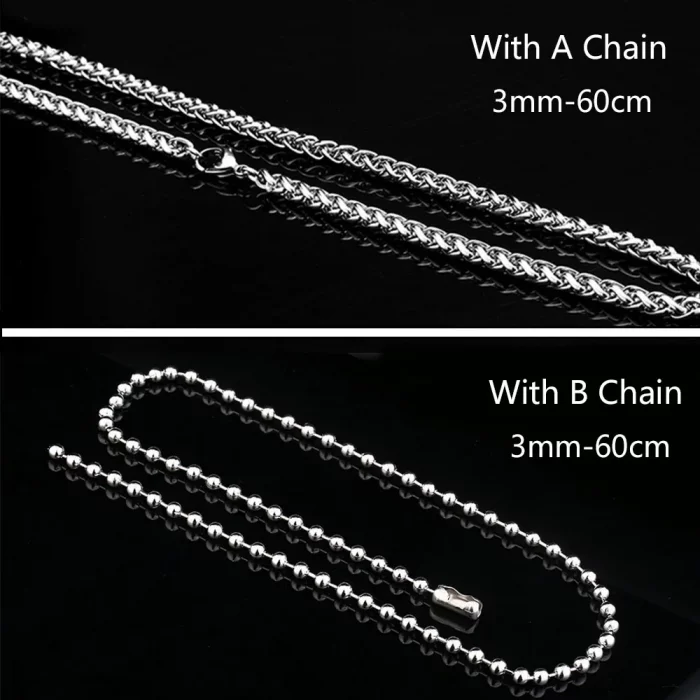 new stainless steel Amulet Viking Slavic God Symbol Warding Veles Bear Paw feather Pendant Necklace Jewelry - Image 7