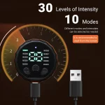 Electric Muscle Stimulator Smart Muscle Toner EMS Abdominal Toning Belt Recharge Portable Slimming Massager Fitness Equipment - Image 4