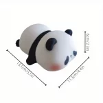 Touch Sensor Panda Pat Night Light Dimmable Soft LED Panda Lamp USB Charging Ambient Lighting Indoor Sensor Lamp - Image 7