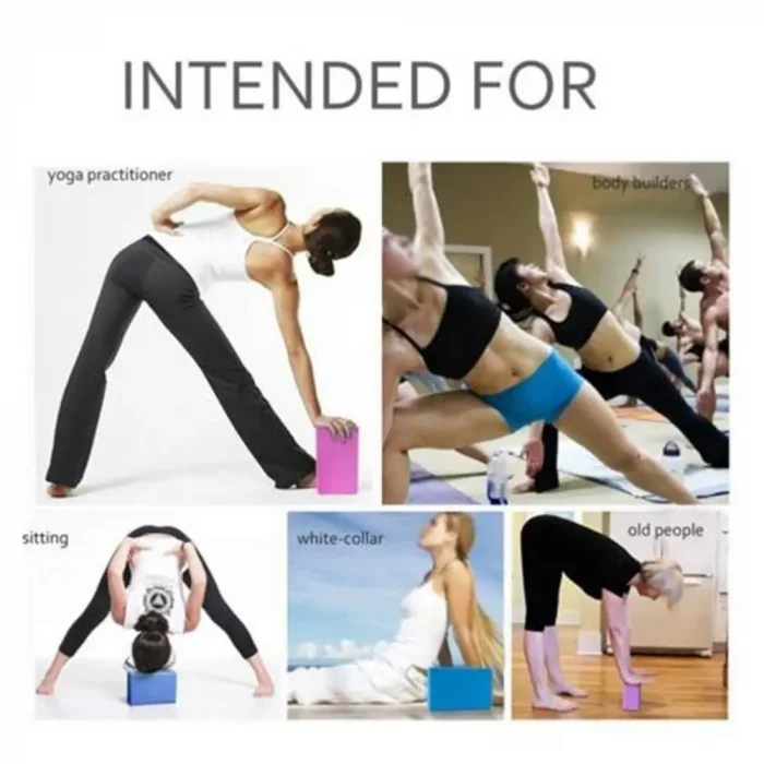 Colored EVA Yoga Block Brick Non-Slip Body Shaping Health Training Sports Stretching Exercise Pilates Gym Foam Fitness Equipment - Image 7